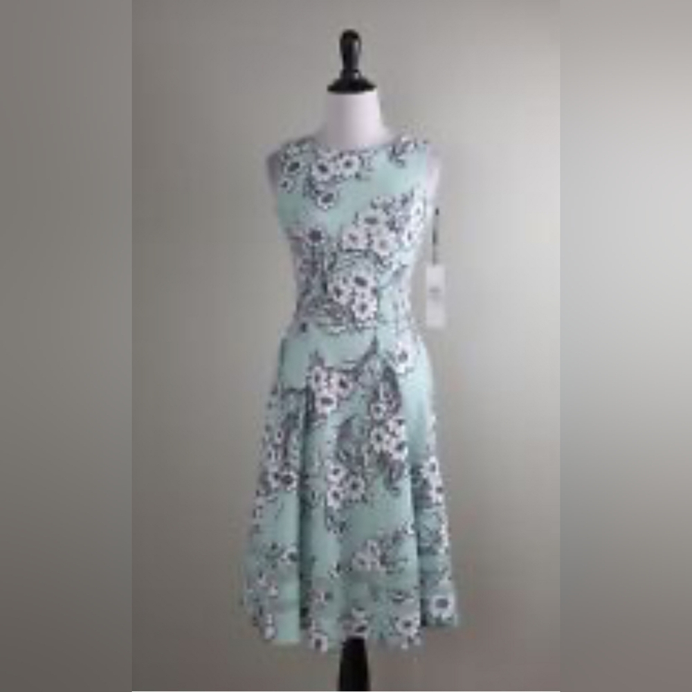 Calvan Klein Floral Dress
